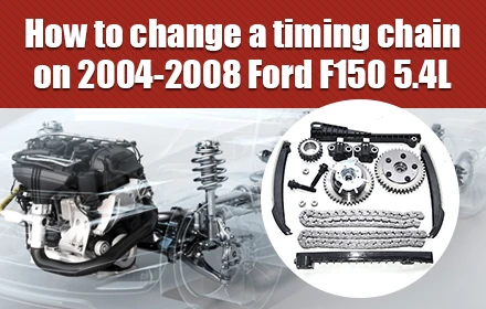 Timing Chain Kit For 97-01 Ford E & F Series Truck 5.4L W/ Water Oil Pump 600706 - Foto 8
